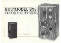 Bowers & Wilkins 808-Owners-Manual